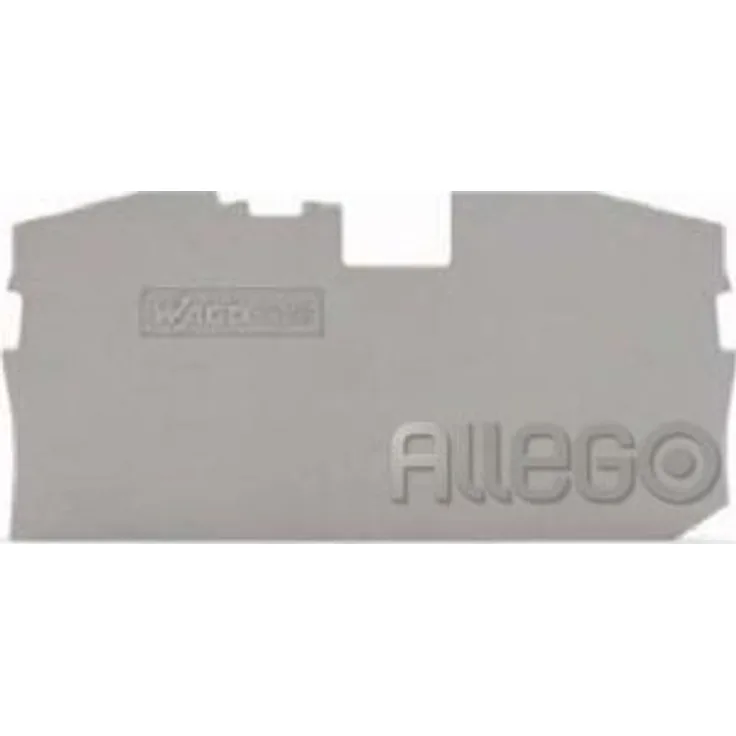 Wago Abschluss-u.Zwischenplatte 1mm dick 2016-1291
