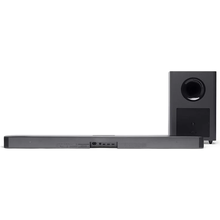 JBL Bar Deep Bass 2.1 Soundbar mit Subwoofer, kabellos/kabelgebunden, geeignet für TV, schwarz (2019) – Bild 6