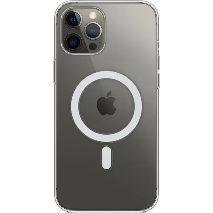 Apple MHLN3ZM/A Clear Case mit MagSafe, geeignet für Apple iPhone 12 Pro Max, Handy-Schutzhülle, transparent – Bild 3