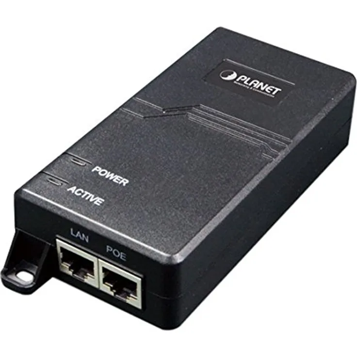 PLANET High Power PoE+ Gigabit Ethernet Injector IEEE802.3at 30 Watt All-in-one Pack