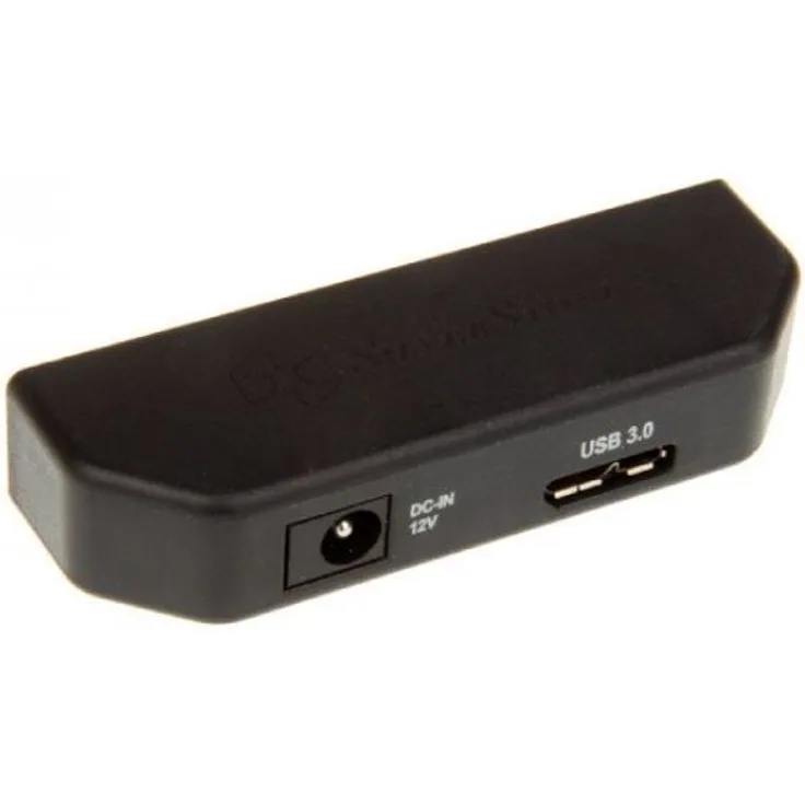 SilverStone SST-EP02 - USB 3.0 zu SATA-Adapter für 2,5''-3,5'' SATA-HDDs oder SSDs, schwarz