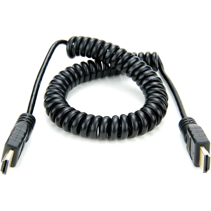 Atomos ATOMCAB011 HDMI Spiralkabel (Full HDMI auf Full HDMI)