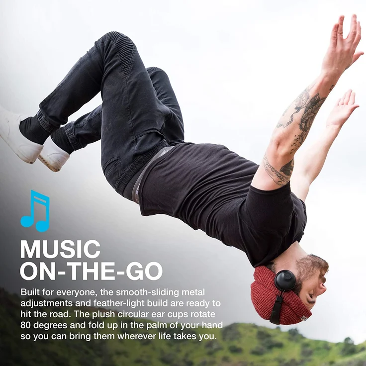 JLab Studio Wireless In-Ear Kopfhörer, mit Bluetooth, schwarz – Bild 6