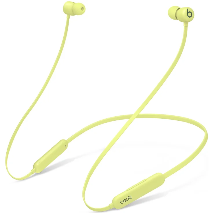 Beats Flex Yuzu Yellow In-Ear Kopfhörer mit Bluetooth, Mikrofon, geeignet für Sport, gelb – Bild 1