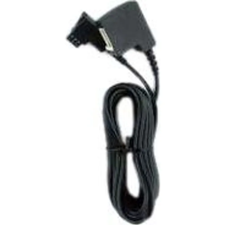 Herweck Verlängerungs-Kabel Verlängerungskabel TAE4F-Stecker - TAE4F-Buchse 4A schwarz 10.00 m