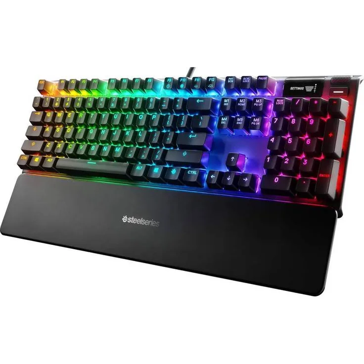 SteelSeries Apex 7, SteelSeries QX2 RED, USB, US QWERTY (64636)
