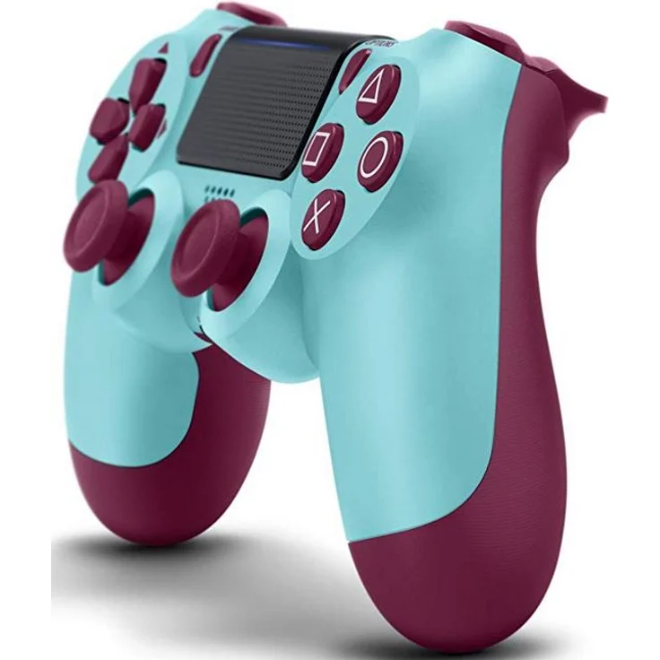 Sony DualShock 4 V2 Berry Blue Türkis, Rot (9718611) (PS4) – Bild 2