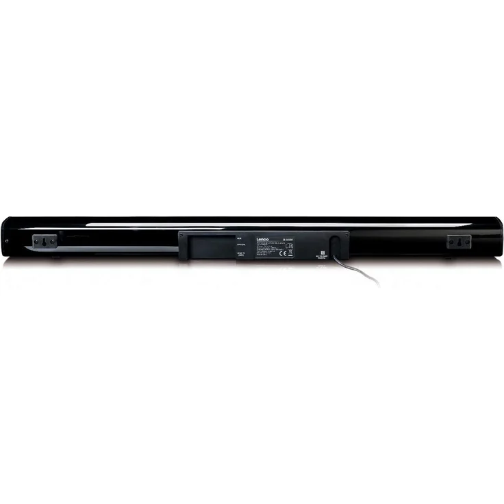 Lenco SB-080BK 2.1 Soundbar mit Subwoofer, kabelgebunden, geeignet für TV, schwarz (2019) – Bild 6
