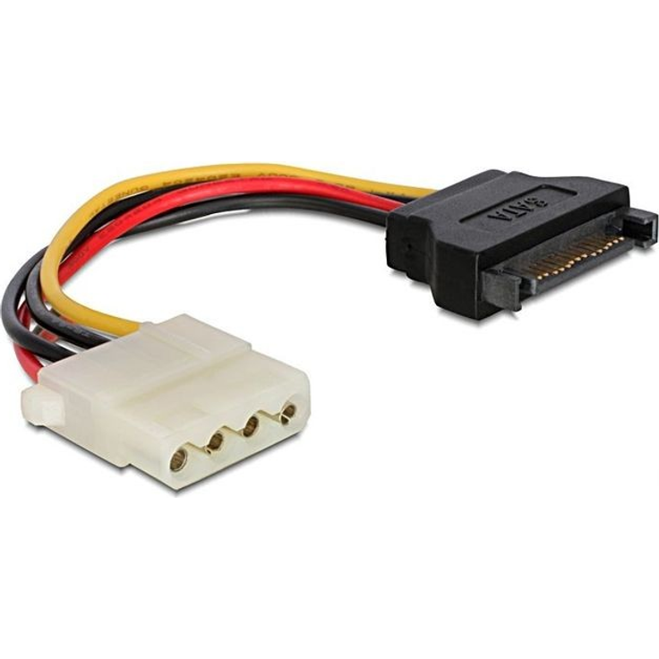 Gembird Cablexpert CC-SATA-PS-M - Netzteil - SATA-Stromstecker (M) bis interne Stromversorgung, 4-polig (W) - 15 cm (CC-SATA-PS-M)