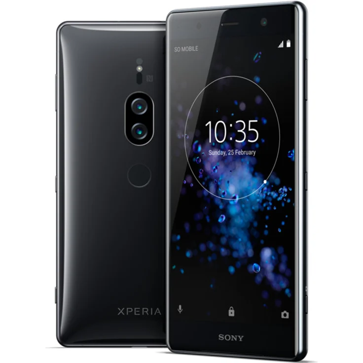 Sony Xperia XZ2 Premium 64GB Chrome Schwarz Dual-SIM – Bild 2