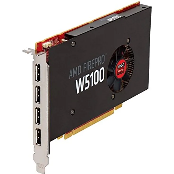 ATI AMD FirePro W5100 4 GB GDDR5 4displayports PCI-Express Workstation Grafikkarte 100505974