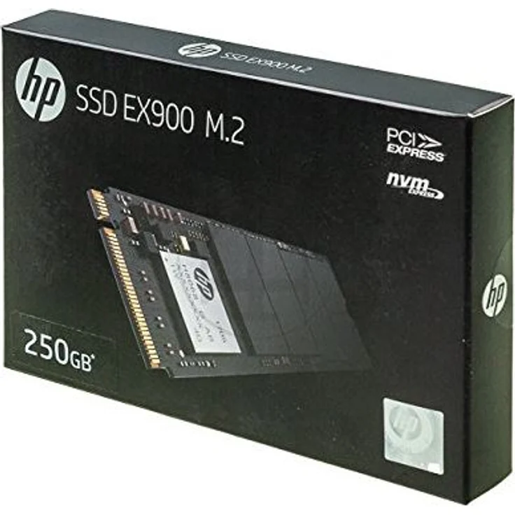 HP EX900 - Solid-State-Disk - 250 GB - intern - M.2 2280 - PCI Express 3.0 x4 (NVMe) (2YY43AA#ABB) – Bild 1