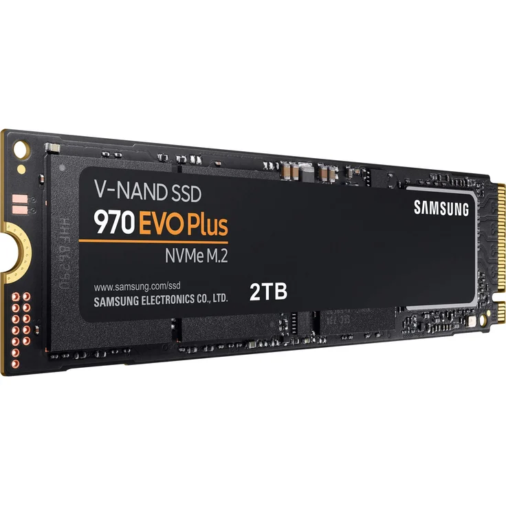 Samsung 970 EVO Plus MZ-V7S2T0BW - Solid-State-Disk - verschlüsselt - 2 TB - intern - M.2 2280 - PCI Express 3.0 x4 (NVMe) - Puffer: 2 GB - 256-Bit-AES - TCG Opal Encryption 2.0 (MZ-V7S2T0BW) – Bild 4