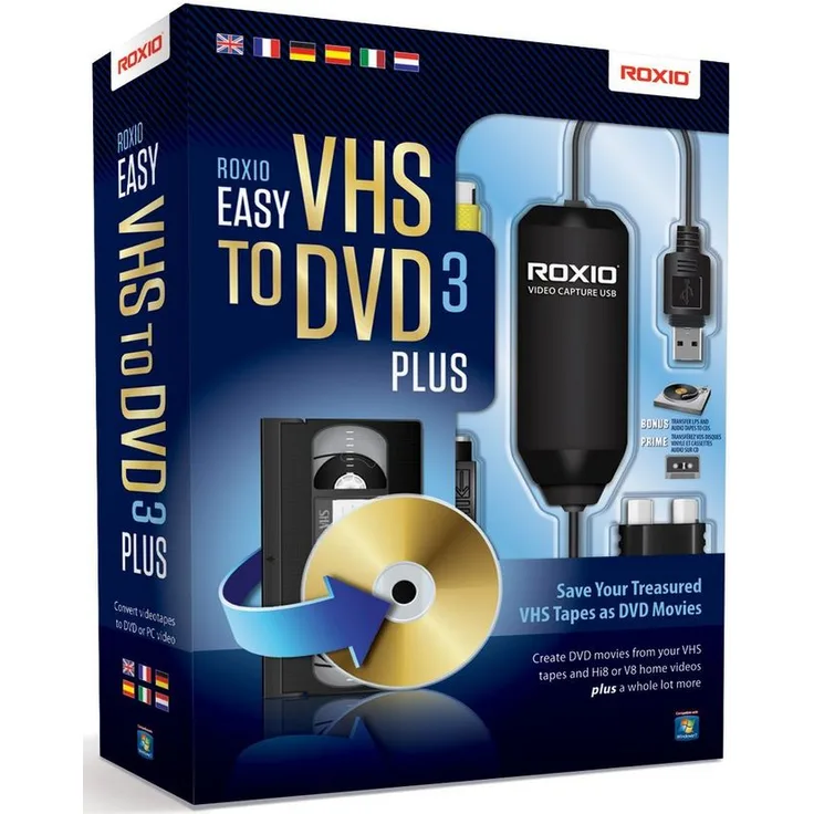 Corel Roxio Easy VHS to DVD 3 Plus (251000EU)