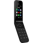 Nokia 2720 Flip Klapphandy (7,1cm (2,8 Zoll), 4GB Interner Speicher, 512MB RAM, Dual-SIM, KaiOS) schwarz