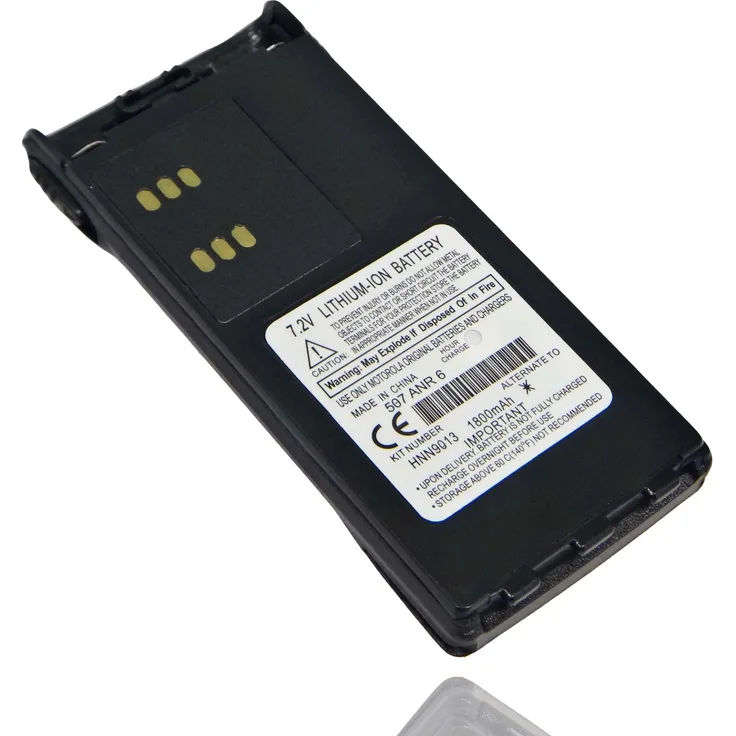 VHBW Akku, geeignet für Funkgerät, Walkie Talkie Motorola GP1280, GP140, GP240, GP280, GP320, GP328, GP338, GP340, GP360, GP380, GP540, GP580, GP640, GP680, HT1200 1800 mAh, 7,2 V, NiMH