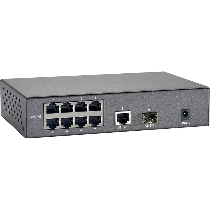LevelOne Switch 10x FE FGP-1000 1xGE 1xGSFP 90W
