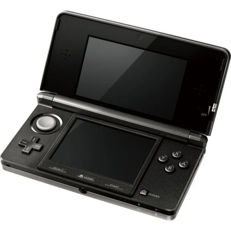 Nintendo 3DS Kosmos Schwarz 256MB & 2GB Speicherkarte – Bild 3