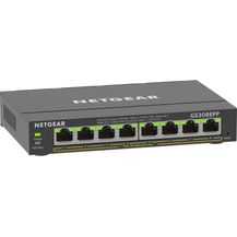 Bild für NETGEAR 8PT GE Plus Switch W-HI-PWR POE+