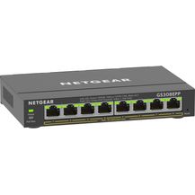 Image for NETGEAR 8PT GE Plus Switch W-HI-PWR