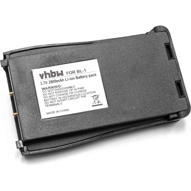 VHBW Akku, geeignet für Funkgerät, Walkie Talkie Retevis H777 2800 mAh, 3,7 V, Li-Ion