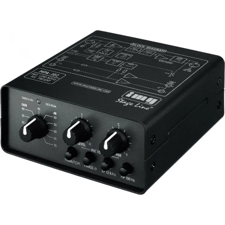 IMG Stage Line MPA-102 Mikrofonvorverstärker