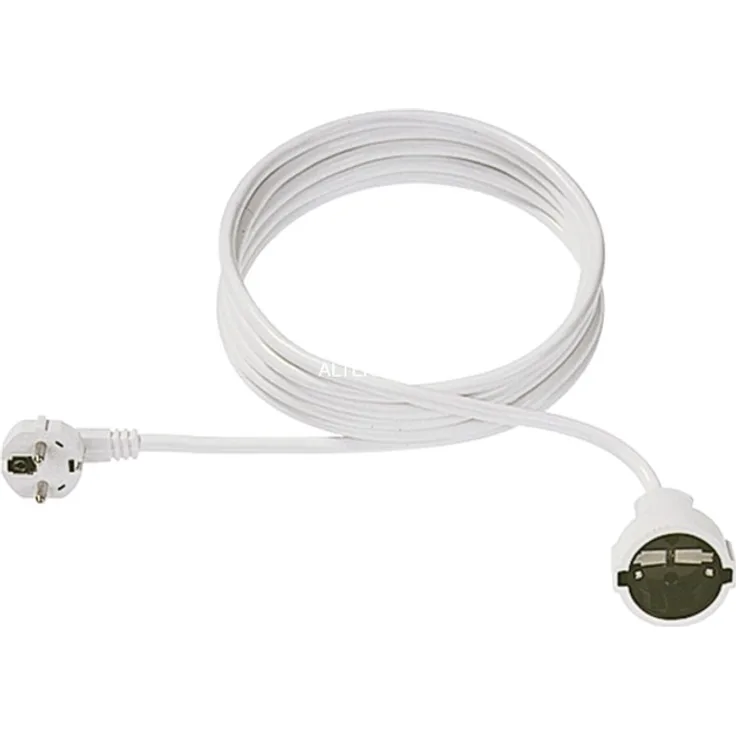 Schuko-Verlängerungskabel, 230VAC, weiss 3m (341.285)