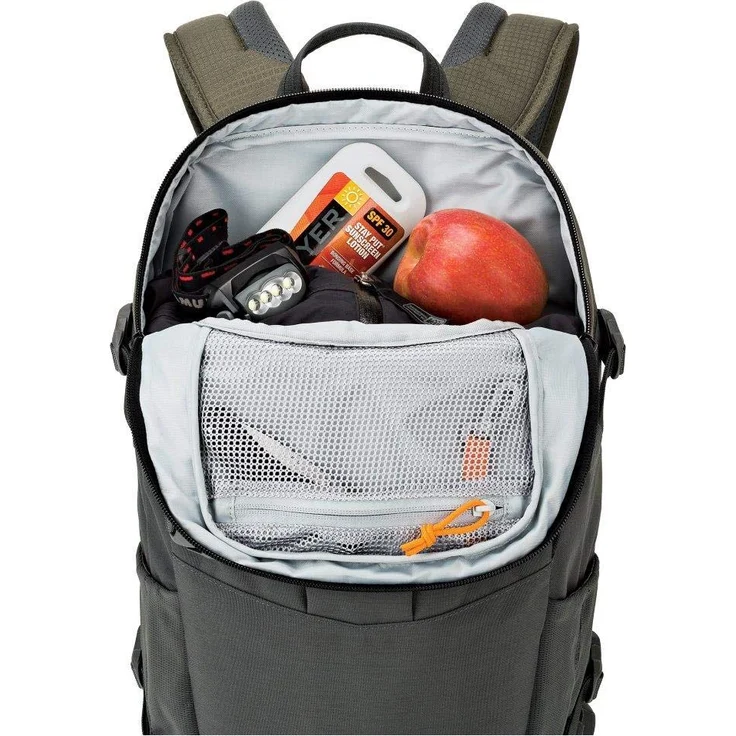 Lowepro LP37015-PWW Flipside Trek Kameratasche BP 350 AW grau-dunkelgrün – Bild 5