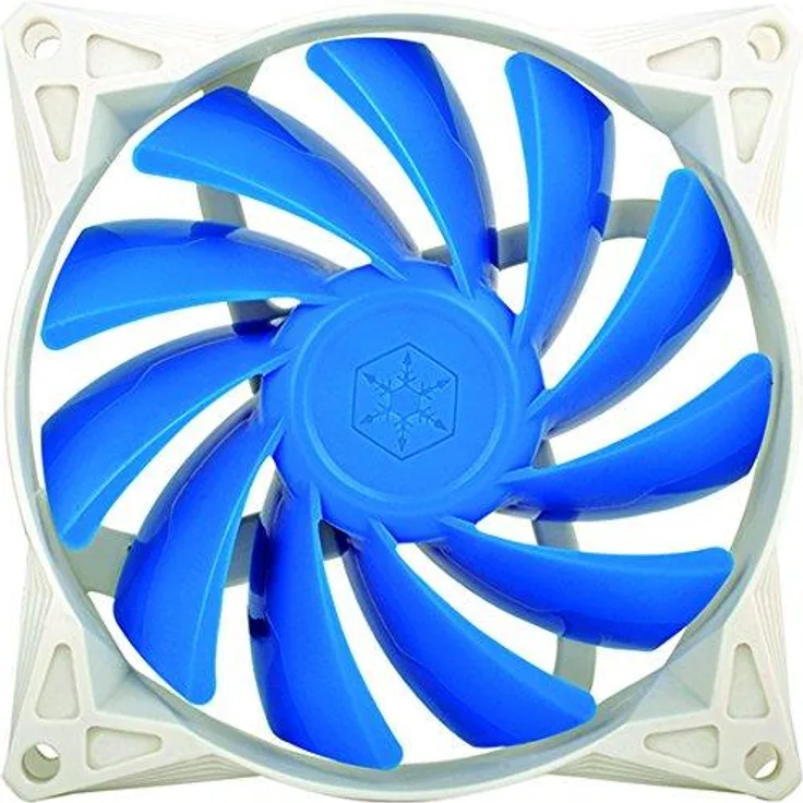 SilverStone FQ Series 91 - Gehäuselüfter - 92 mm - weiß, Blau (SST-FQ91)