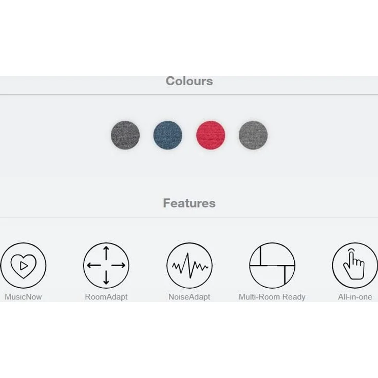 Dynaudio Music 5 Multiroom-Lautsprecher mit Webradio, geeignet für Indoor, grau – Bild 6