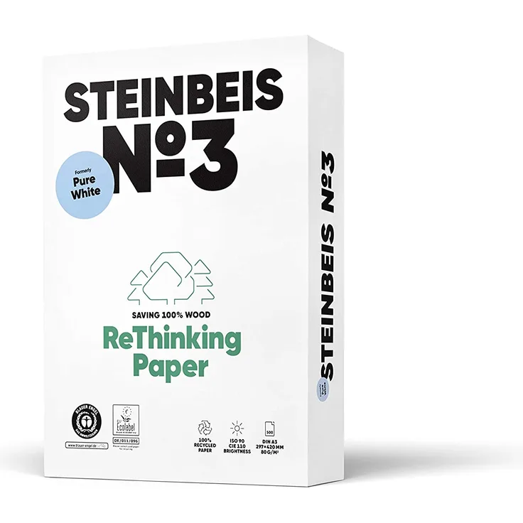 Steinbeis Pure White Kopierpapier 80g A3