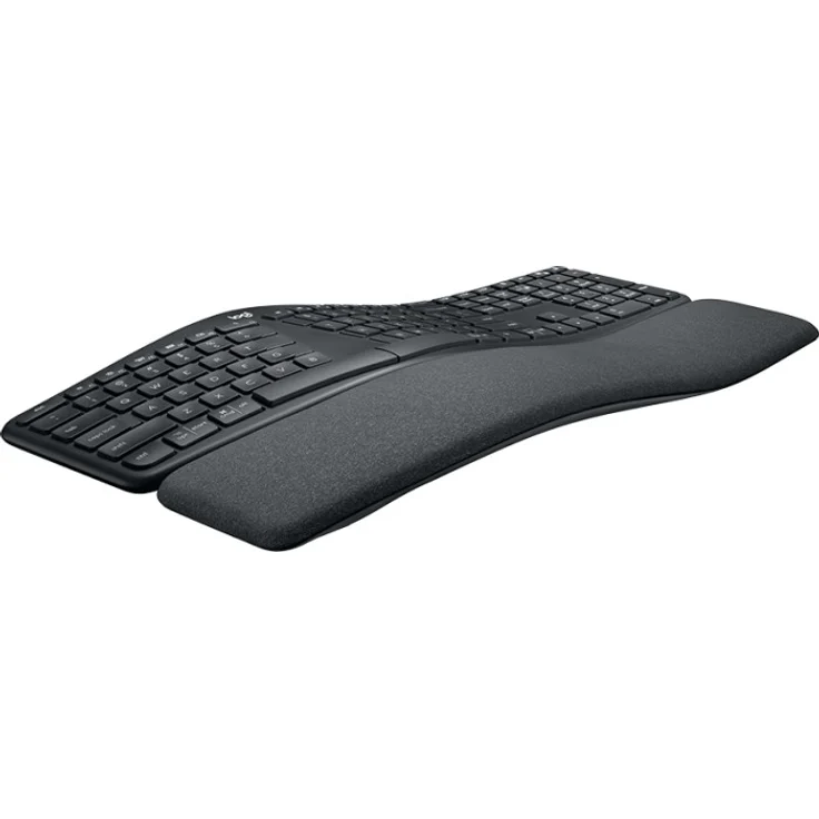 Logitech ERGO K860 - Tastatur - kabellos - 2.4 GHz, Bluetooth 5.0 - QWERTZ - Deutsch (920-009167) – Bild 4