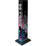 BigBen Sound Tower TW9EQ – DJ, 60 Watt RMS, Equalizer LEDs, Bluetooth, Aux-IN, SD, UKW
