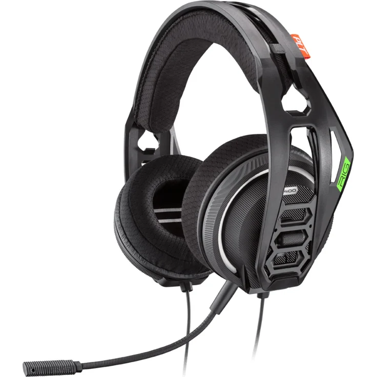 Plantronics Rig 400HX, Gaming Headset für Xbox One, Schwarz – Bild 1