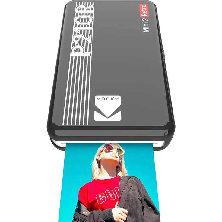 Kodak Mini 2 Plus Retro schwarz (P210RB)