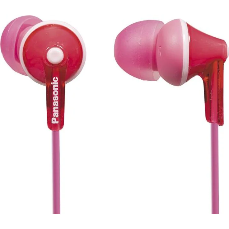 Panasonic RP-HJE125E-P In-Ear Kopfhörer, pink – Bild 1