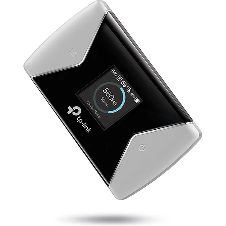 TP-Link M7650 mobiler WLAN Router (4G-LTE bis zu 600Mbit-s Download- 50Mbit-s Upload, Hotspot, Cat11, 3000mAh Akku, LCD Display, kompatibel mit allen europäischen SIM Karten) schwarz-silber – Bild 2