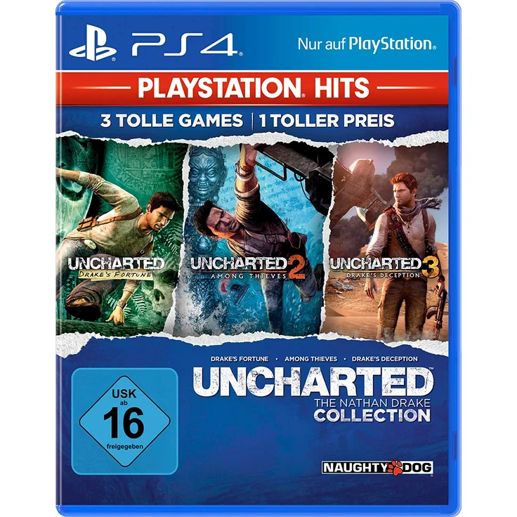 Uncharted: The Nathan Drake Collection - PlayStation Hits (PS4) – Bild 1