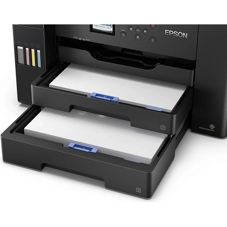 Epson EcoTank ET-16150 - Tintenstrahldrucker, Druckgeschwindigkeit (S/min): 25 S/W, 25 Farbe, Auflösung: 4800 x 1200 (USB, LAN, WLAN, AirPrint, Mobile Print) C11CJ04401 – Bild 6