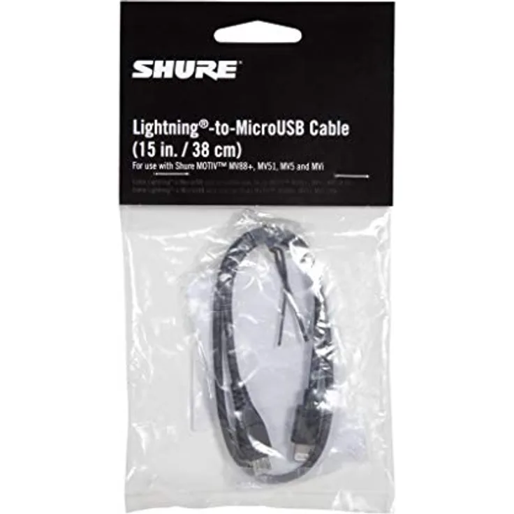 Shure AMV-LTG15 15 Zoll Lightning-Kabel für MOTIV