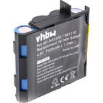 vhbw Akku passend für Compex Muskelstimulator Geräte - Ersetzt Compex 4H-AA1500, 4H-AA2000, 941210, 941213 - (NiMH, 1500mAh, 4.8V) - Accu, Ersatzakku