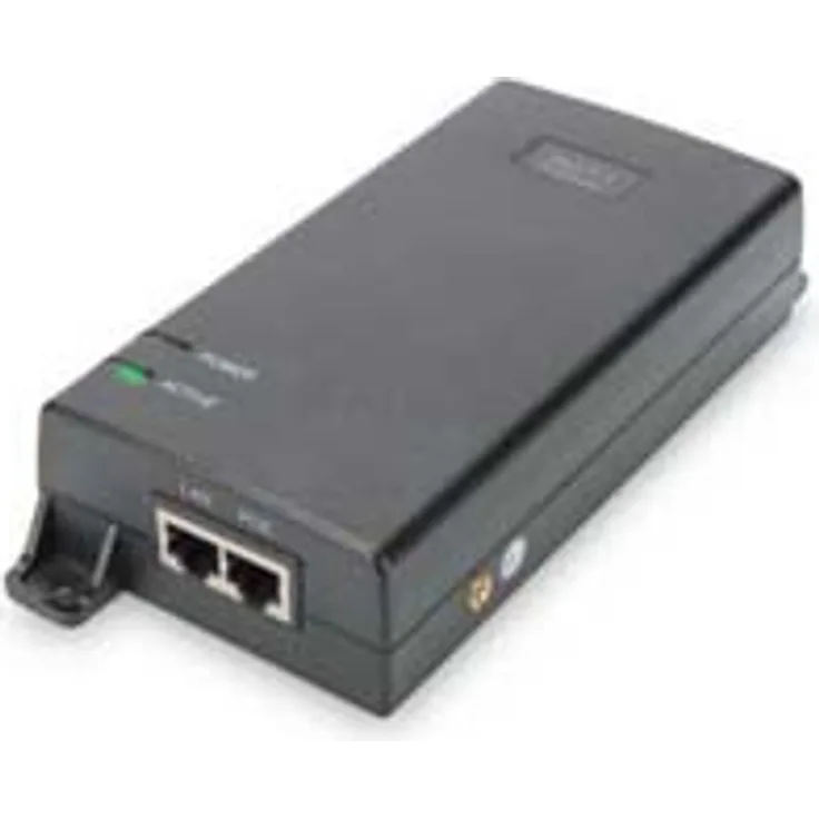 DIGITUS PoE+ Injektor - IEEE802.3at - Gigabit Ethernet - 60 Watt - max. 48 Volt - PoE Modus A & Modus B - Preisvergleich