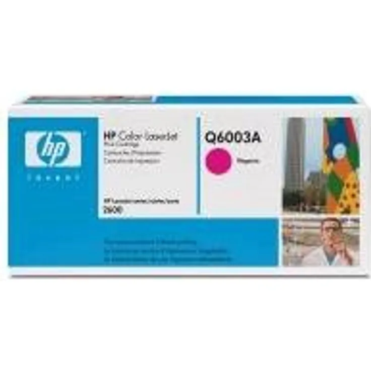 HP 124A Magenta Original LaserJet Tonerkartusche (Q6003A)