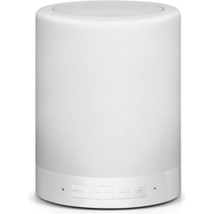 Conceptronic CSPKBTTL Bluetooth-Lautsprecher mit Beleuchtung weiß