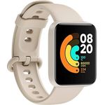 Xiaomi Mi Watch Lite Smartwatch GPS, Unisex, 35x41mm, TPU-Armband, Ivory