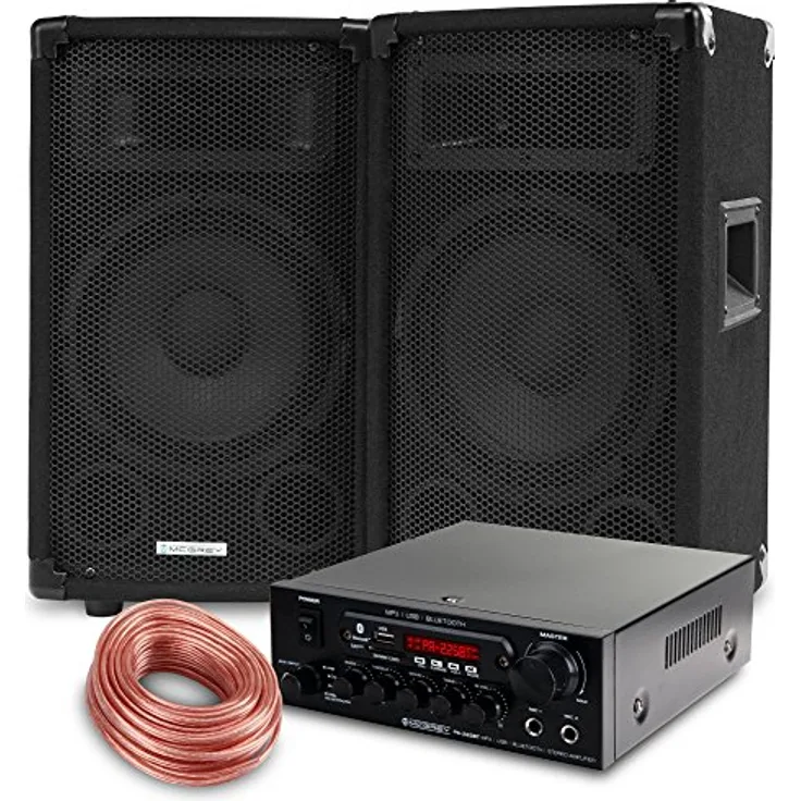 McGrey PA Komplettset PowerDJ-1000 600W