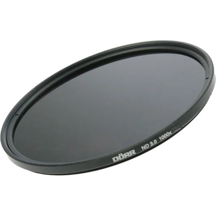 Dörr Digi Line ND 3.0 1000x Graufilter für Objektiv mit Ultra Slim Filterfassung (52 mm) schwarz