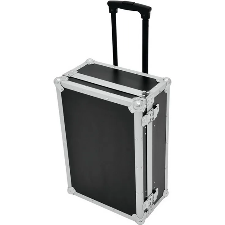 ROADINGER Universal-Koffer-Case mit Trolley | Flightcase für z. B. Werkzeuge, mit Teleskopgriff