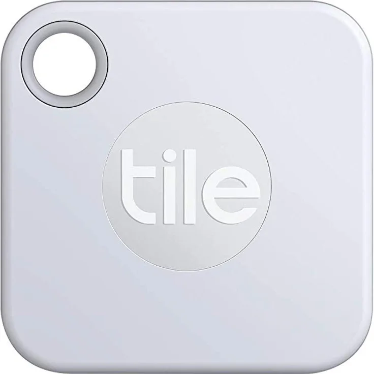 Tile Mate (2020) Bluetooth Schlüsselfinder, 4er Pack, 60m Reichweite, 1 Jahr Batterielaufzeit, inkl. Community Suchfunktion, iOS und Android App, kompatibel mit Alexa und Google Home, weiß