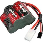 NiMH Akku 3600mAh 3+2 Sub-C Empfängerpack 1:5